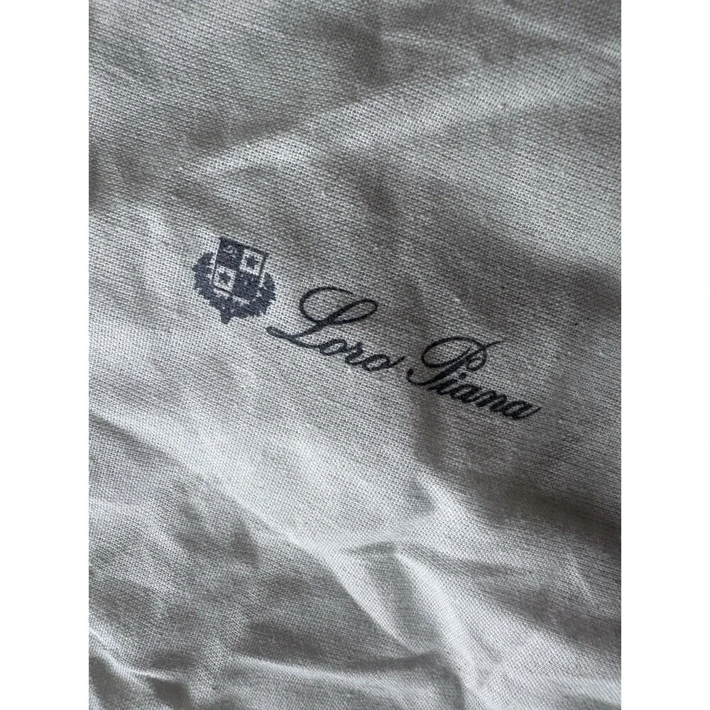 Loro Piana Beige cotton garment bag